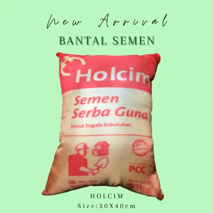 PROMO !!! TERBARU!!!BANTAL SEMEN HOLCIM UK 30X40 - Sarung (Cover) 0