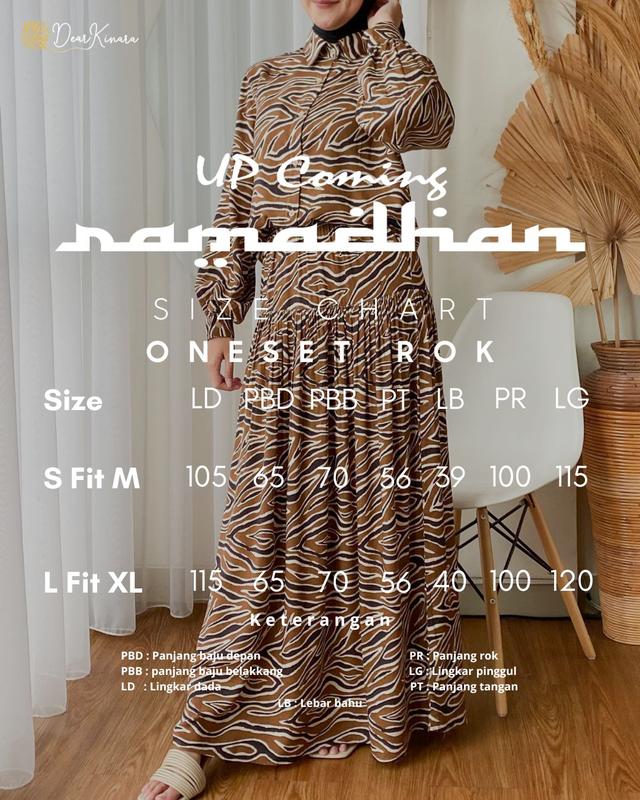 Dress & Oneset Rok Up Coming Ramadhan Dear Kinara 6