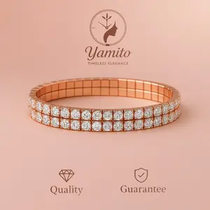 Gelang Tangan Wanita Murah – Rose Gold & gold Elegan - 001/002