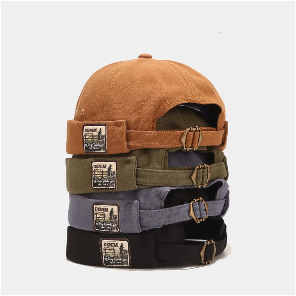 Mũ Len Bonnet Cho Nam Và Nữ, Mũ Docker Thời Trang Có Thể Điều Chỉnh, Màu Sắc Hợp Thời Trang, Retro, Cotton, Hip Hop