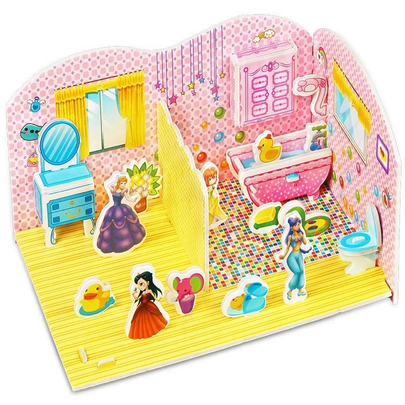 Product Introduction of Dovana Mainan Puzzle Kertas 3D Size Kecil Garden House Small Zoo Edukasi Anak Kreatif Bahan Busa Foam Paper 17