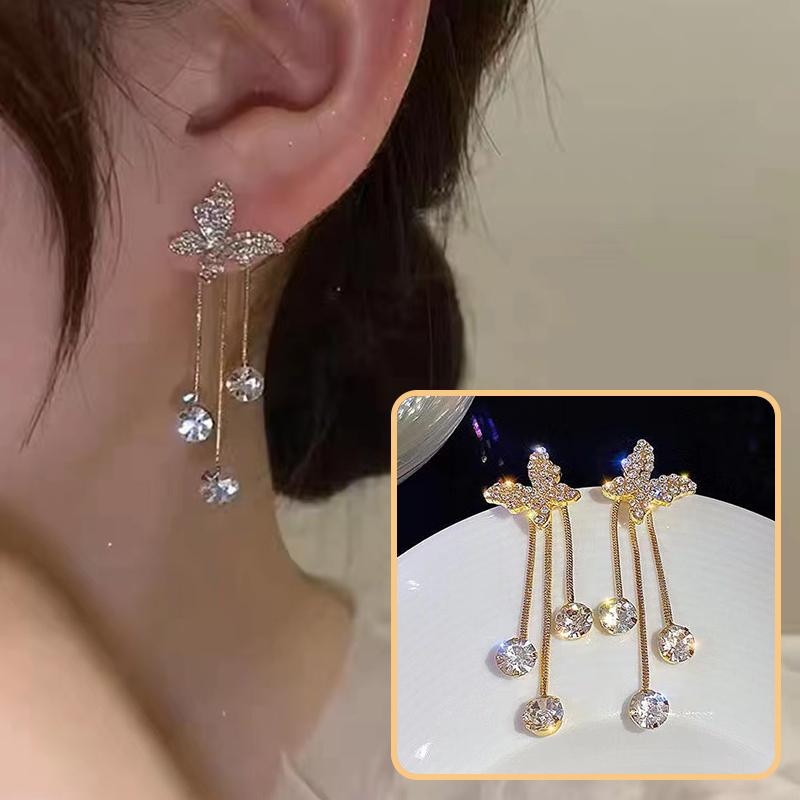 Bông Tai Khí Chất Thời Trang Cho Nữ, Bông Tai Đơn Giản Và Đa Năng 2