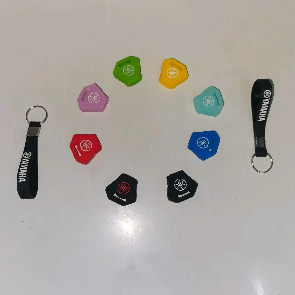 Yamaha Silicone Rubber Key Cover Case For Ysuku Y15 Y15zr Y16 Y16zr LC135 Sniper150 Ego Avantiz Ego Gear SRL115 Accessories Automotive Black