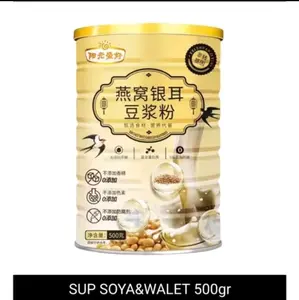 Halal Oufen Lotus Jagung Walet Sup Soya Makanan Sehat Penganti Sarapan 500gr