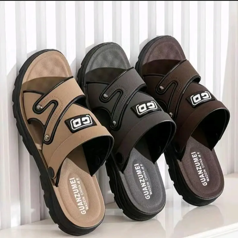 Sandal Slop Pria MK 30 Anti putus Luar ruangan Sandal import Sendal Shoes Karet 0