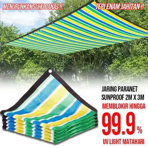 Jaring Paranet 99.9% Anti-UV /Jaring Paranet/ Paranet Shading Net /Garden Sunshade Net /Jaring Rumah Kaca Jaring Tabir