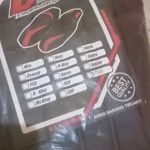 Cover Jok Motor Honda Stylo 160 tinggal Pasang (PAKAI KARET) Anti Ribet Model Caferecer