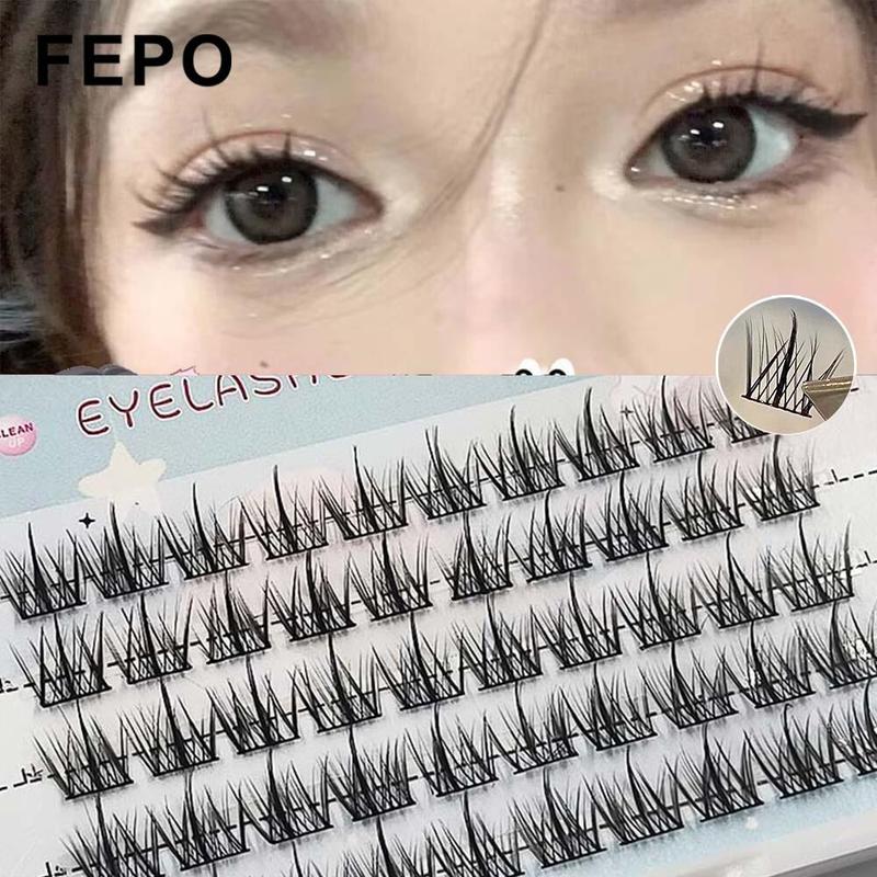  FEPO Lông Mi Giả 5 Hàng 11mm-12mm Tự Nhiên Chuyên Nghiệp 