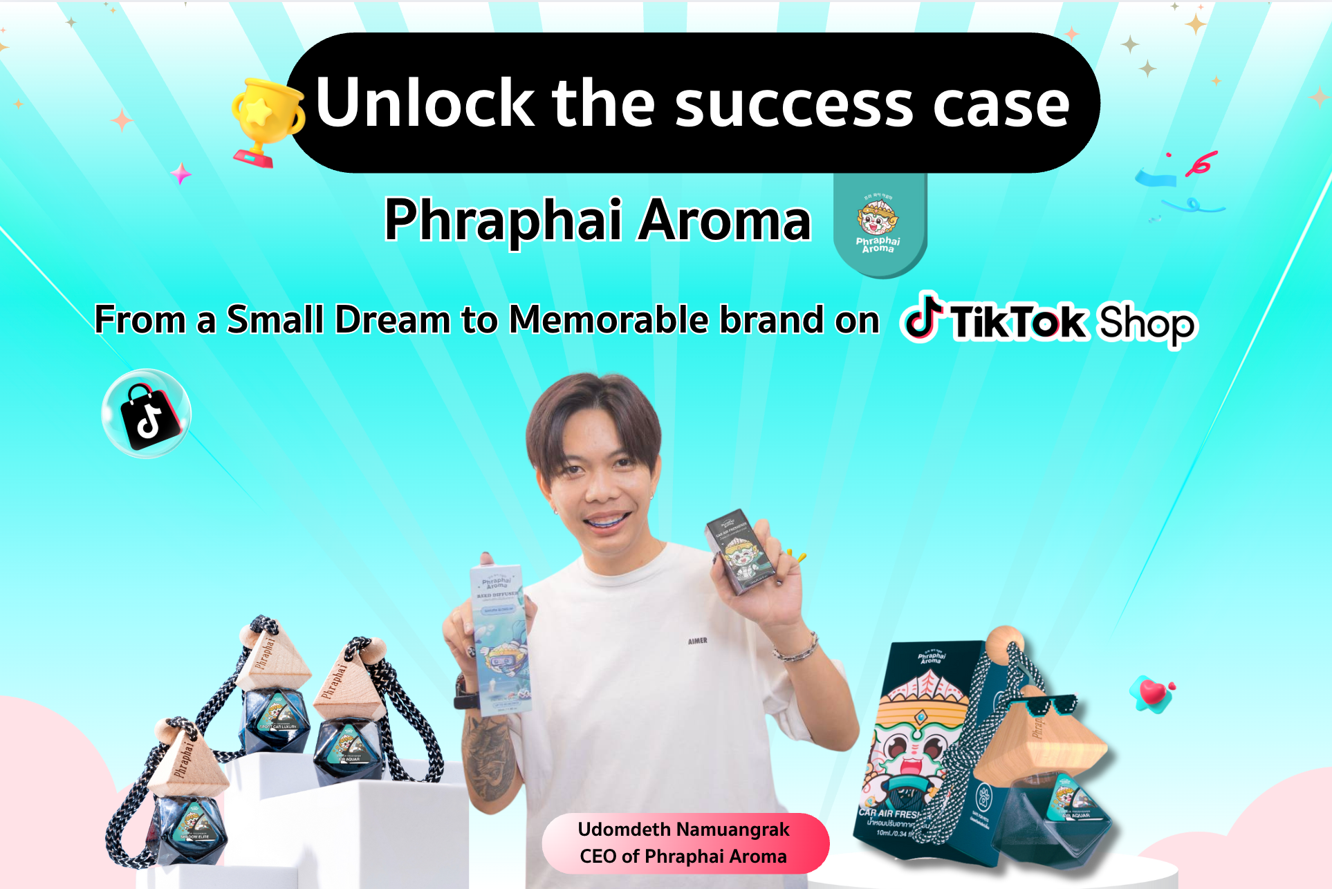 The Journey of 'PhraPhai Aroma' to Dominating TikTok Shop