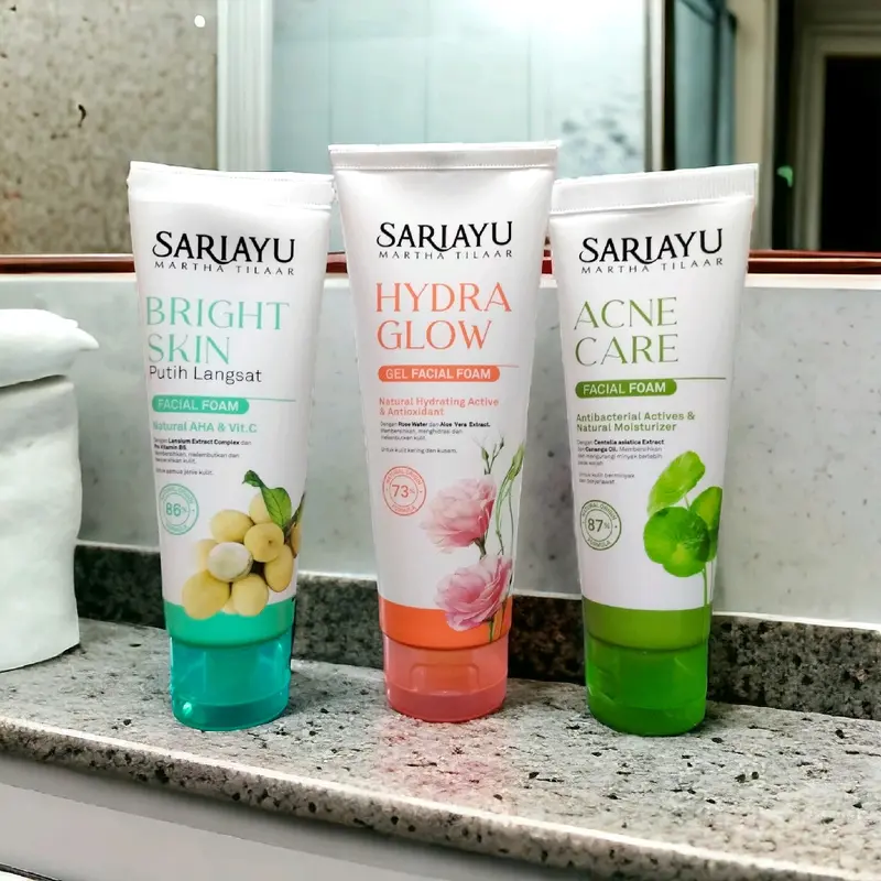 Facial Foam Sariayu 75gram&100gram 1