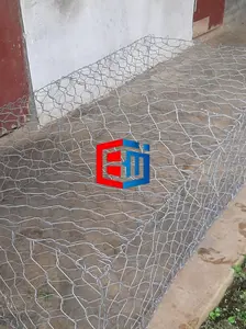 Kawat Bronjong 2M X 1M X 0,5M (Gabion Box) Galvanis dan PVC Standard SNI Manual ( Handmade) dan Pabrikasi 2,7mm x 3,4mm