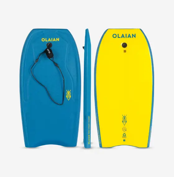 OLAIAN 100 Bodyboard Anak Wrist Strap Included Ergonomic Grip
