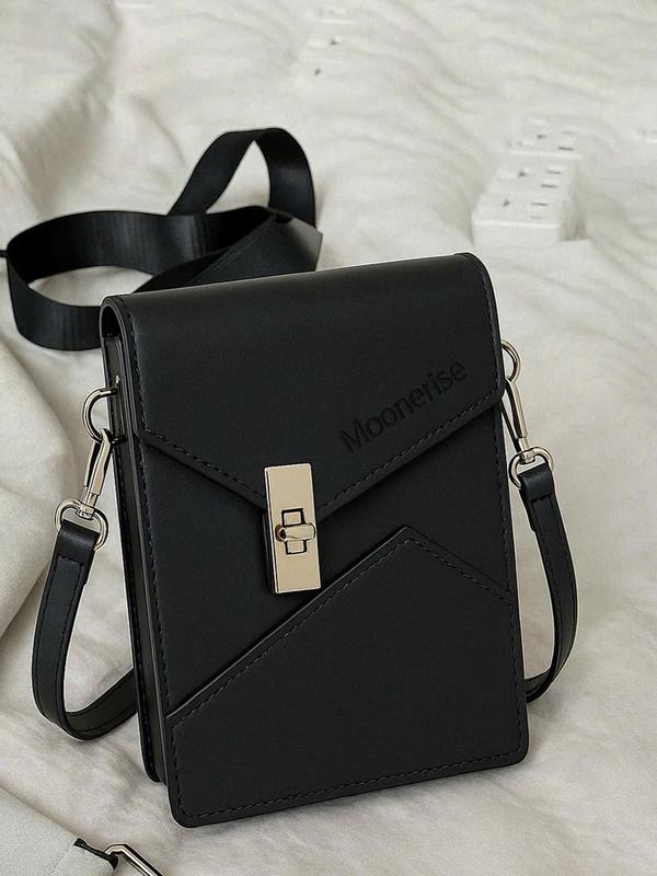  Túi MOONERISE đeo chéo cầm tay dáng hộp kiểu vali phong cách cá tính dành cho nam nữ 