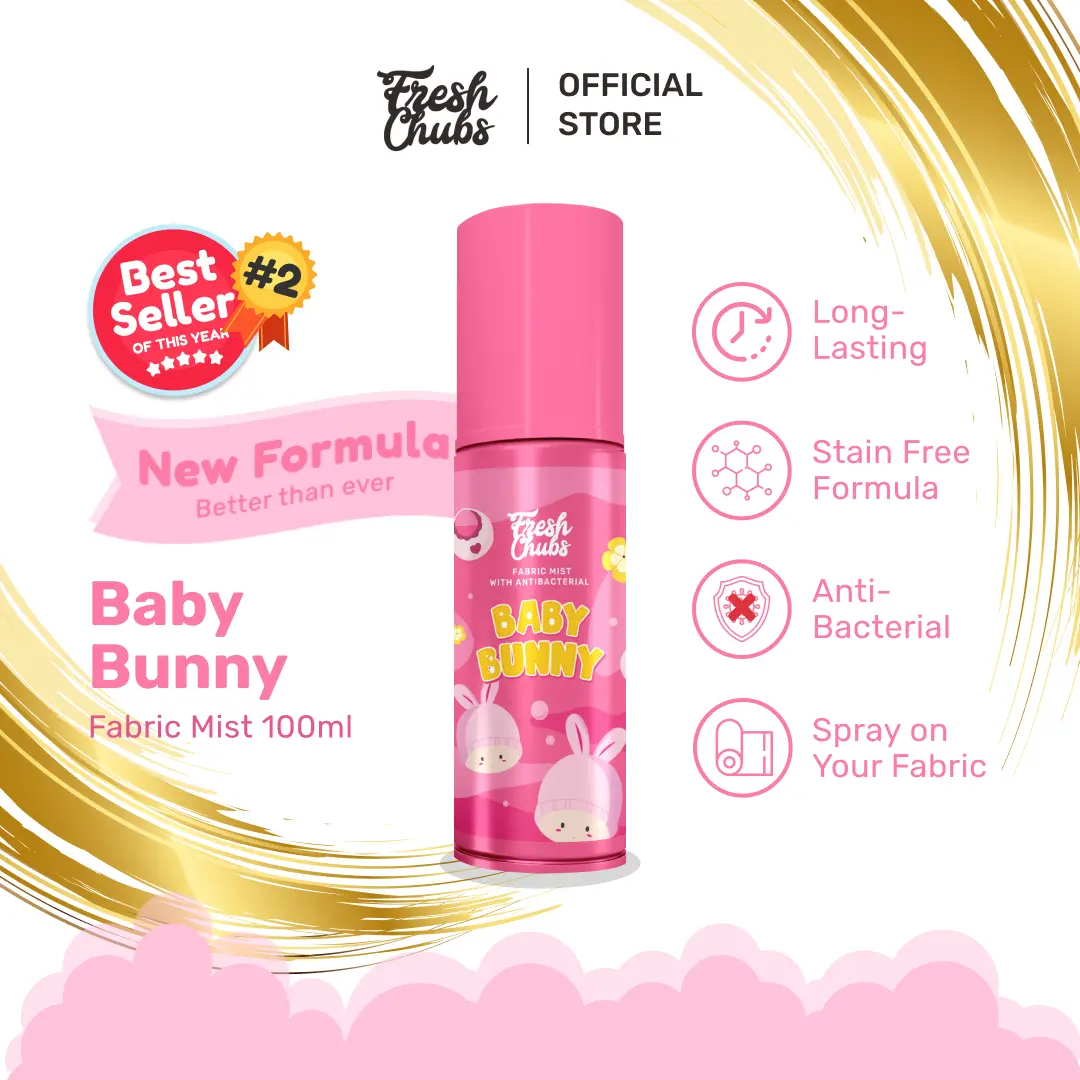[Freshchubs] Parfum Baju - Baby Bunny, Pewangi Wangi untuk Baju - Perfume