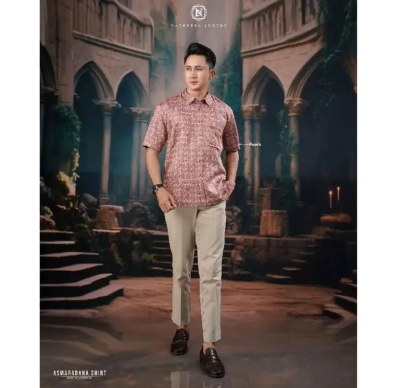 NADHEERA ASMARADANA SHIRT DAD BY NADHEERA LUXURY KEMEJA PANJANG & PENDEK Atasan Pria 7