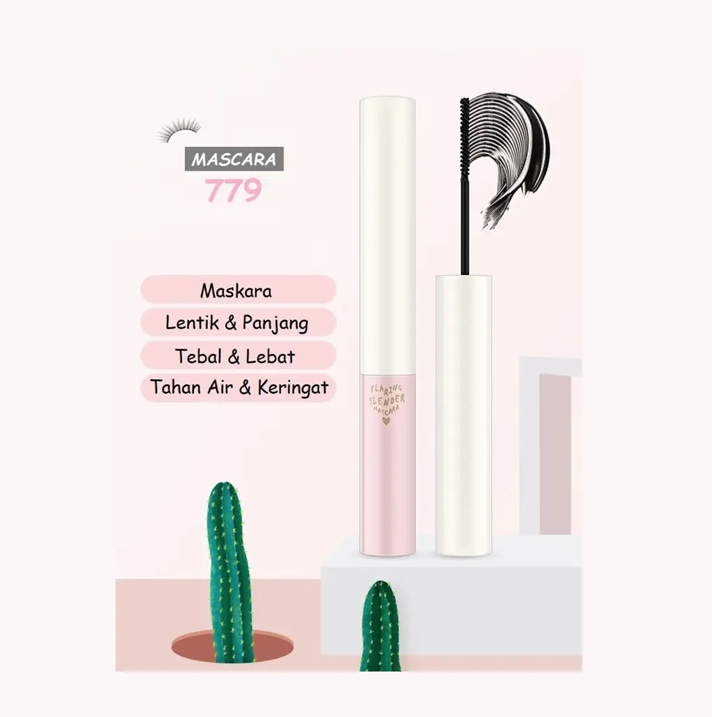 Mascara 3D Lash Long Wearing Formula Maskara Eyelash Waterproof 779