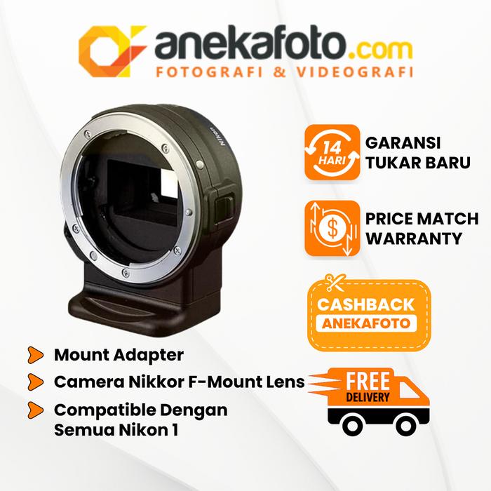 Gambar Nikon Mount Adaptor FT-1 Adapter Lens dari Anekafoto Kota Administrasi Jakarta Pusat Tokopedia