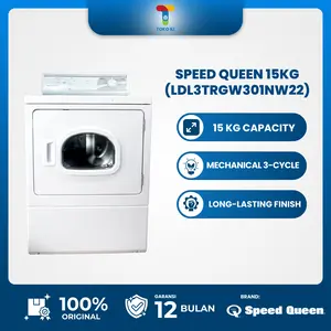 Mesin Pengering Speed Queen 15 Kg LDL3TRGW301NW22