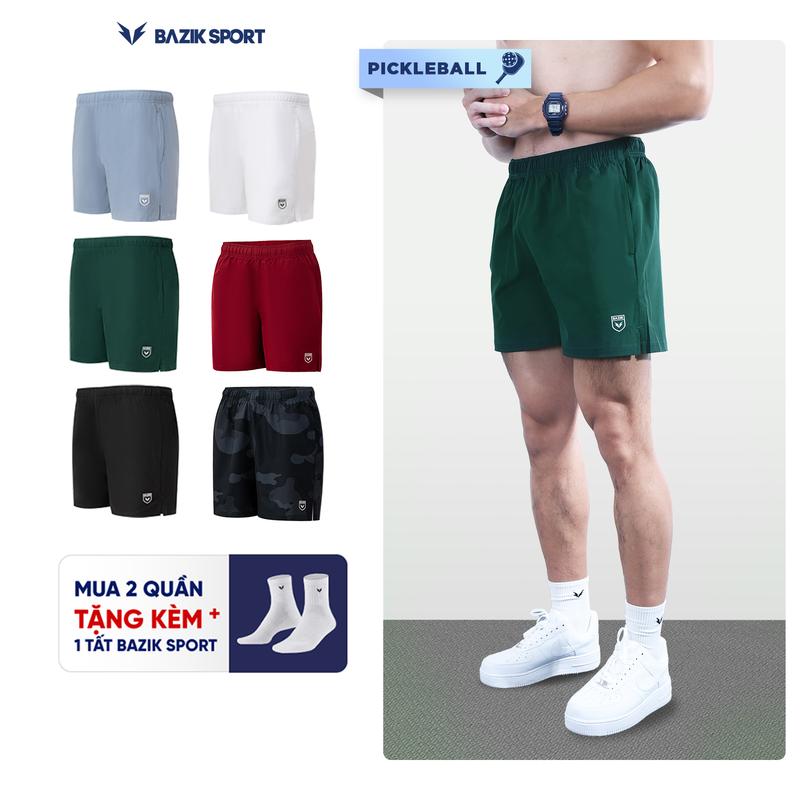[DEAL MỞ BÁN] Quần Short Thể Thao Pickleball BAZIK Volley Short 6inch Vận Động, Thể Thao, Chơi Pickleball, Thoải Mái