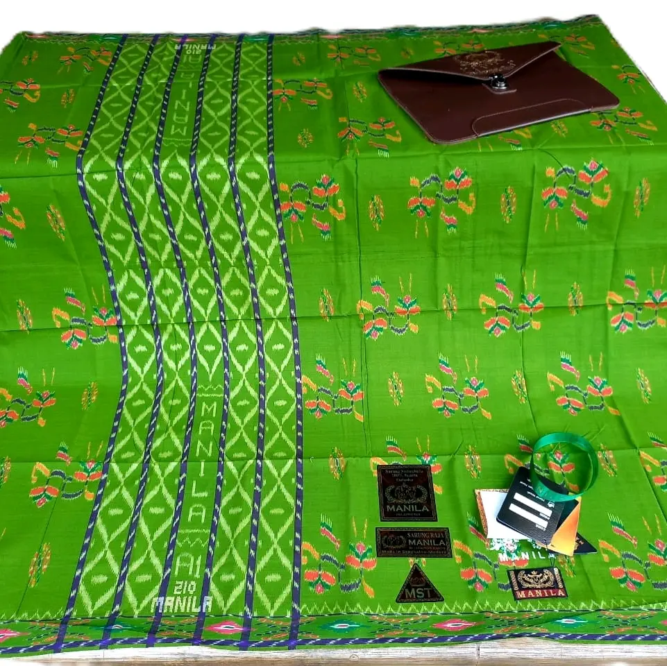 Sarung Manila Original Full Sutra Tipe MST || Muslim Pria Dewasa