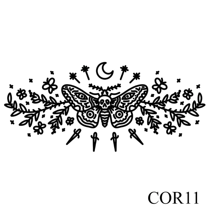 【CORET 2】 Tato Temporer/Tattoo Temporary/Temporary Tattoo ANTI AIR BERKUALITAS IMPORT ECER 2
