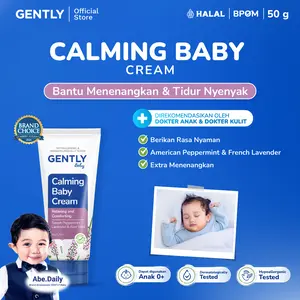 Calming Baby Cream 50 g - Perlengkapan Bayi Newborn - Tidur Nyenyak - Nyaman untuk si Kecil