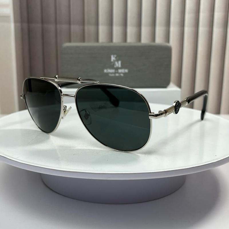 kính râm phi công nam  thời trang MK13 - Tròng kính thủy tinh Chống Nắng tia UV -  Kính Mắt - Mắt Kính - kèm hộp và khăn lau, MK13