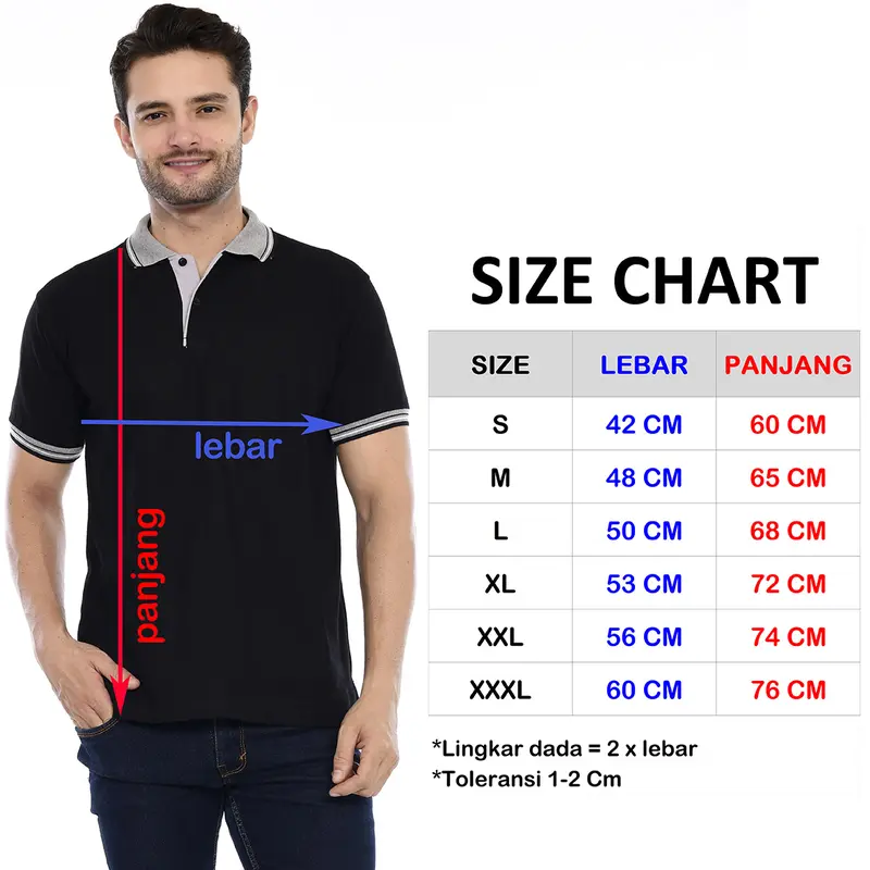 Kaos Polo Seragam Merah Bata Kerah Abu / Kaos Kerah / Poloshirt / Polo Shirt Pendek Bordir Sablon Logo Cewek Cowok Muda 6