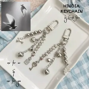 Hindia Keychain Doves | Gantungan Kunci Album Hindia Everything U Are | Hindia Semua Lagu Cinta Terdengar Sama | Gantungan Tas