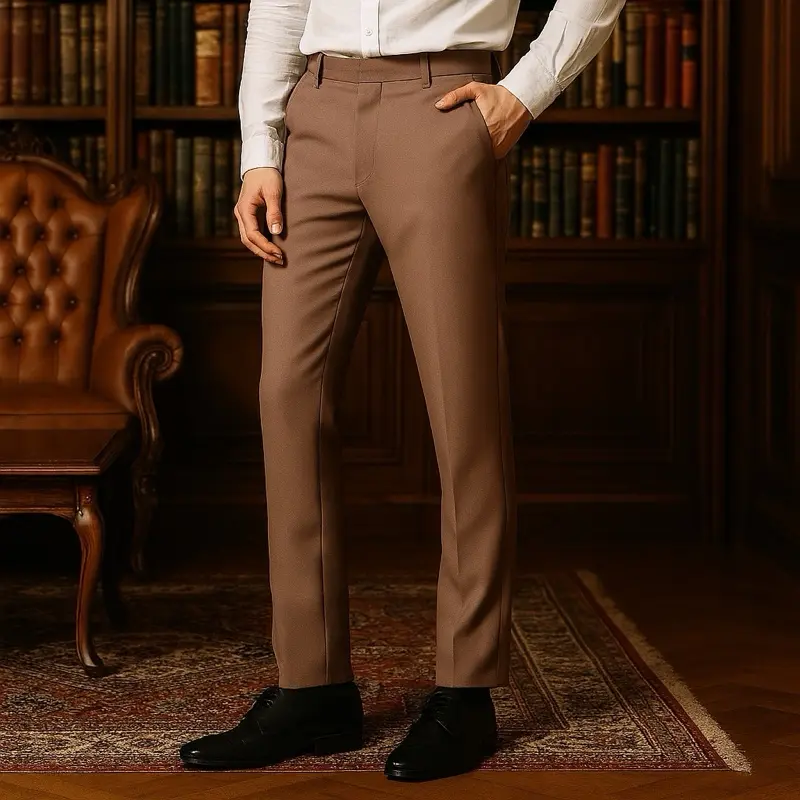 New Colors Celana Formal Slimfit Pria Original 3