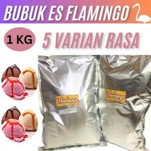 Bubuk Es Krim Flamingo Bubuk Es Krim 1 kg Bubuk Es Krim Premium Bubuk Es Krim Rasa Rasa Bubuk Es Flamingo 1 kg Bubuk Es Krim Enak Coklat Cream Ice