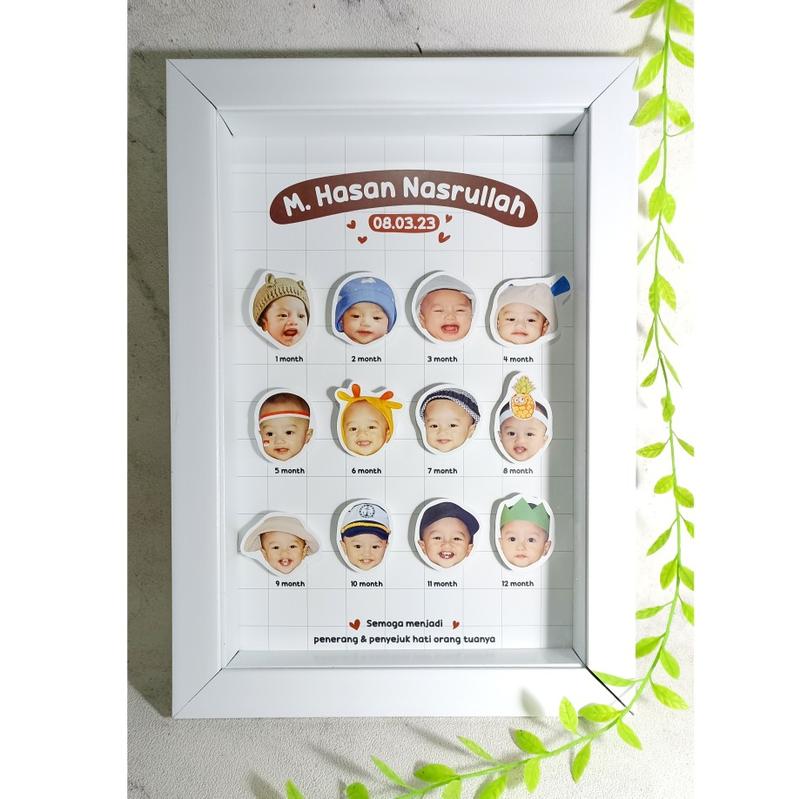 Product Introduction of BABY MILESTONE FRAME, KADO ULANG TAHUN ANAK, BINGKAI FOTO ANAK 1