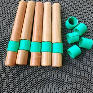 5 Klem Putar M2N Asli Kayu Daru2 Anti Slip Dengan Bonus 5 Buah Karet Hijau untuk Keamanan Lebih Optimal