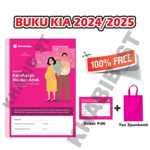 Ready Stok buku KIA 2024 (20 pcs) grosir buku kesehatan ibu dan anak