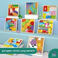 Gambar MAMA SING Matching 3D Puzzle - Mainan Montessori Anak Puzzle Kayu Edukasi Cocokan Bentuk 3D - Transportation dari Mama Sing Kota Administrasi Jakarta Pusat 2 Tokopedia