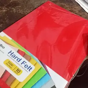 Felt Crafts - Soft / Hard / Kain Flanel 20x30cm 10 Lembar