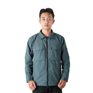Genuvaly - Overshirt Jacket U01 Unity Collection Jacket Casual Green Emerald