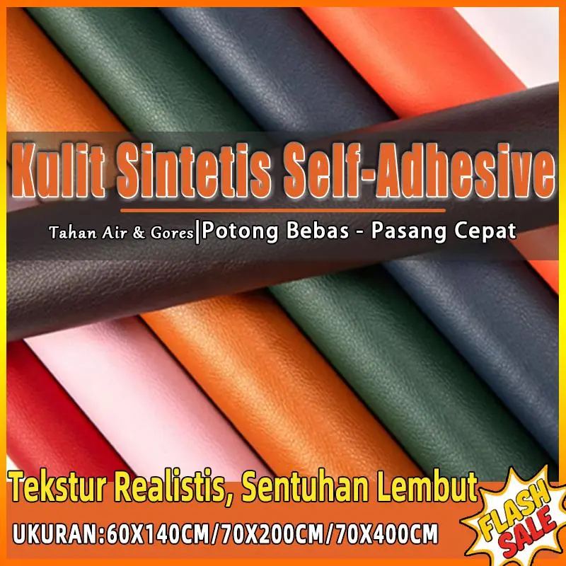【Hasil Rapi】Stiker Kulit Lychee Self-Adhesive Tidak Ada Gelembung Udara