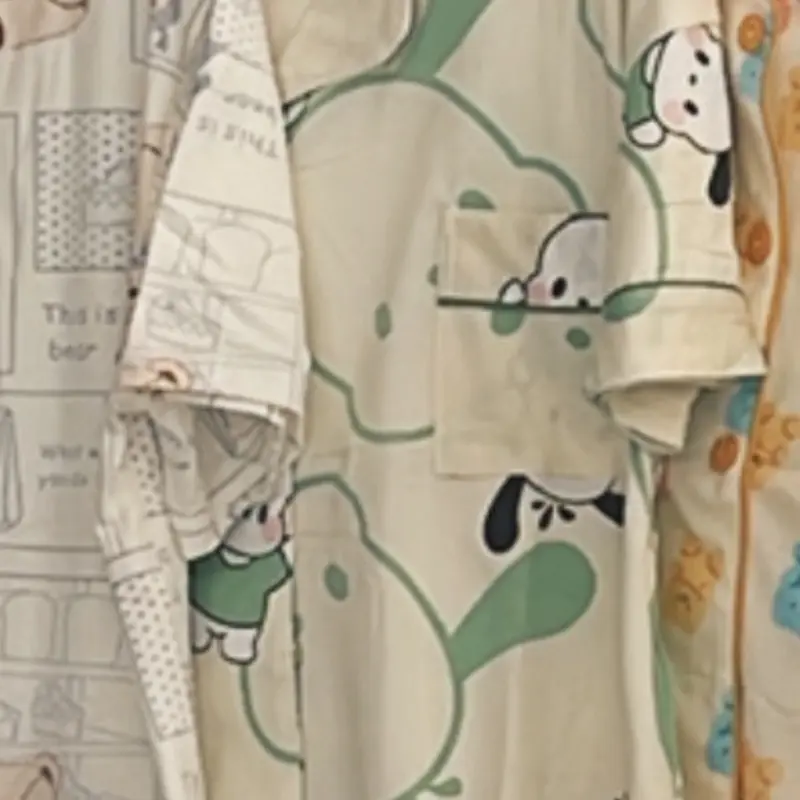 EROSO.ID - 3 in 1 PAJAMAS PIYAMA BAJU TIDUR KAOS KOREA LUCU SUPER NYAMAN 4
