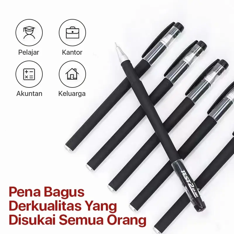 (BISA COD) 50 PCS BALLPOINT PULPEN BOLLPOIN PERLENGKAPAN SEKOLAH PERLENGKAPAN KANTOR PENSIL PENA ALAT TULIS SABARSTORE Memo Stationery Pulpen Gel Hitam al at kapur pulpen cair 0