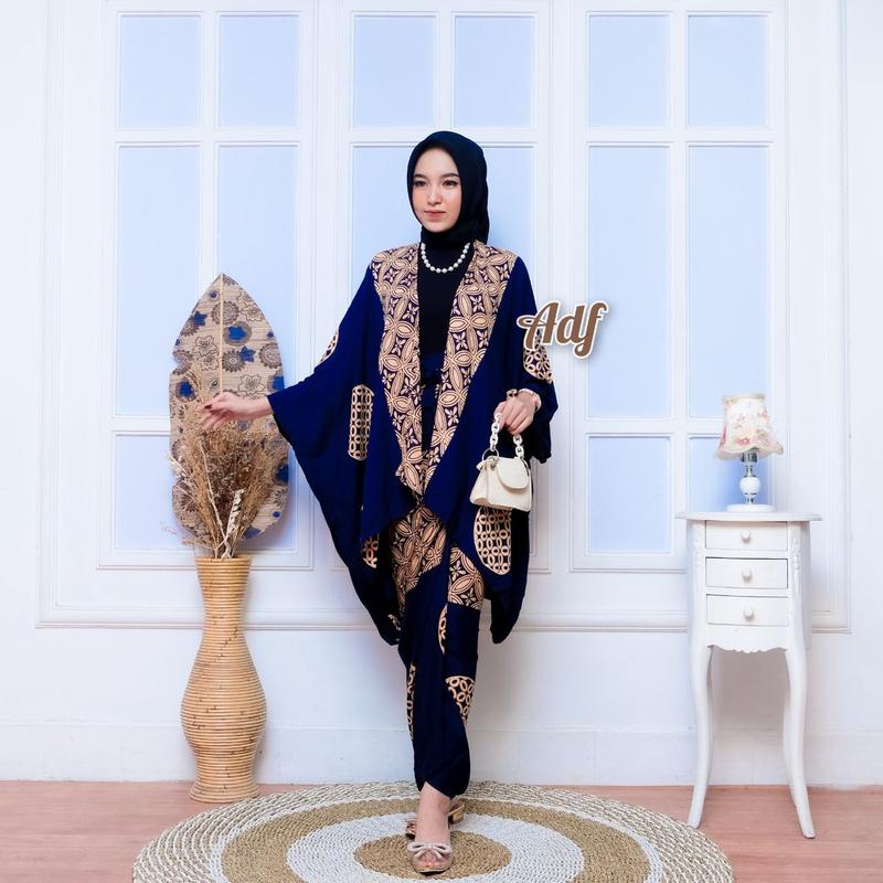 Product Introduction of SETELAN 1SET BRIDESMAID BATIK ROK LILIT DAN CARDIGAN KONDANGAN 34