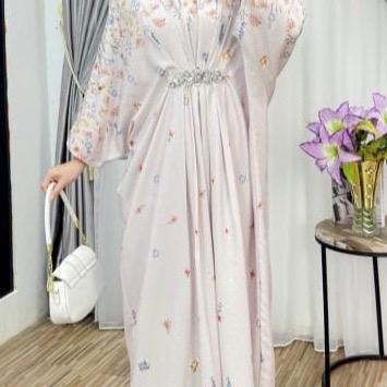 KAFTAN MEWAH BRAND EXTU BUNGA 3