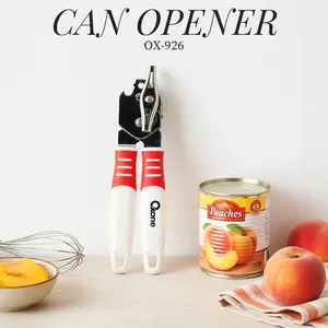 Oxone OX926 Pembuka kaleng Stainless Pembuka Botol Can Opener