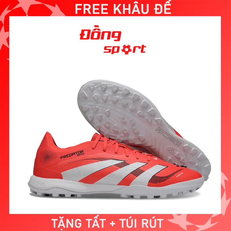 Giày Bóng Đá Pre 25 Elite , ĐỒNG SPORT, FREE KHÂU ĐẾ, Cỏ nhân tạo, Upper da, Lưỡi gà rời, Chân bè tốt, Đệm êm ái, Nhiều màu sắc 0