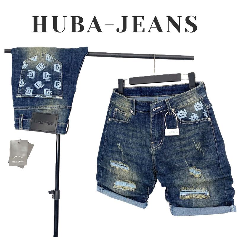 HUBA-JEANS Quần Jean Nam Slimfit - Chất Vải Denim Dày Dặn Cao Cấp, Thoải Mái, Không Ra Màu, Co Giãn Tốt, Phù Hợp Đi Làm & Đi Chơi