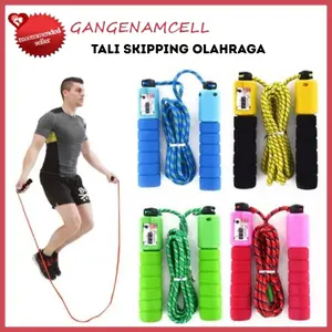 Skipping Jump Rope + Counter Penghitung Lompat Tali