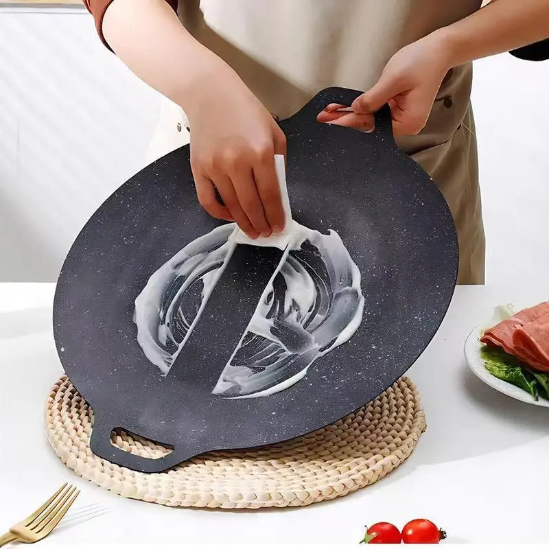 Wajan Panggangan Serbaguna Anti Lengket Multi Grill Pan untuk BBQ wajan datar 3