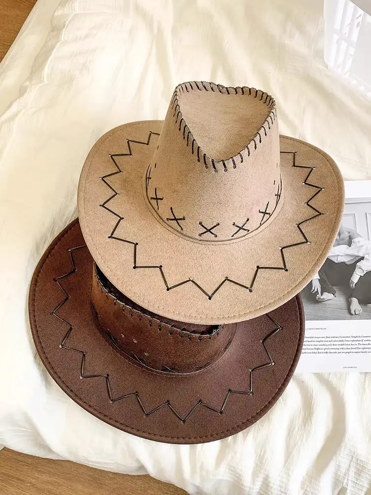 Topi Koboy / Topi Cowboy Amerika Laken Dewasa / Topi Koboy Korean Import / Topi Koboi