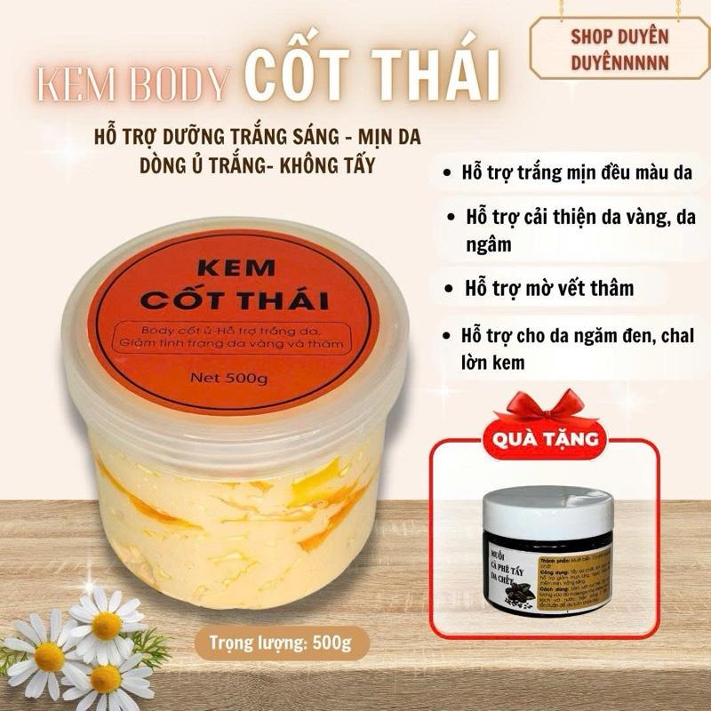 KEM BODY CỐT THÁI hộp 500gr (dưỡng da body)