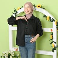 Gambar Mybamus Tawa Embroidery Tops Kemeja Katun Bordir Bunga Kemeja Kerja Wanita Kemeja Embroidery Kemeja Wanita - Black M18843 R77S1  dari Mybamus Kab. Bandung Barat 1 Tokopedia